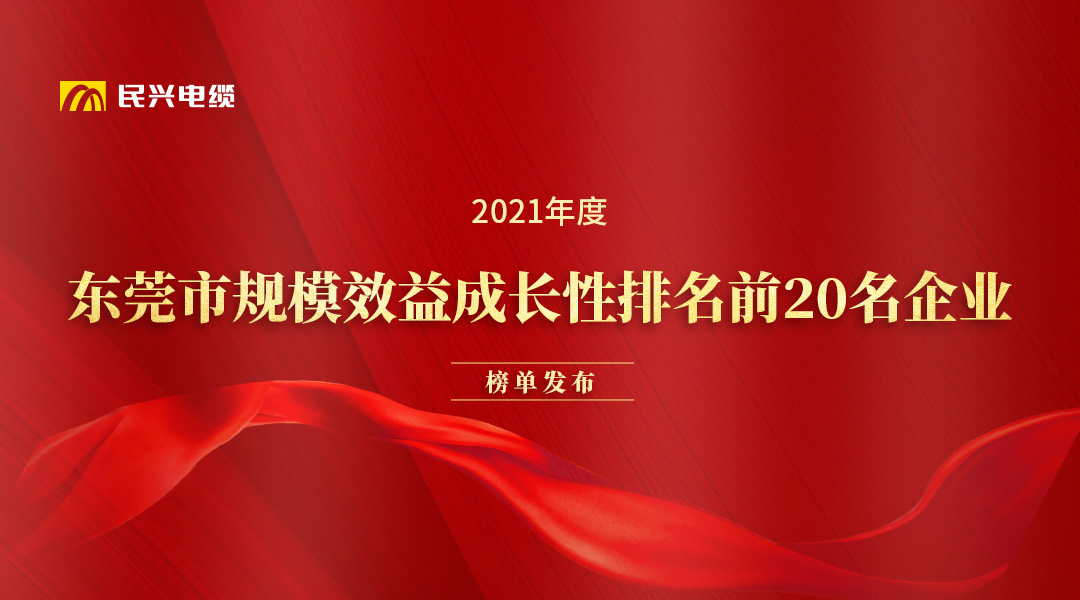 民興電纜和華為、OPPO等名企獲得東莞市政府發(fā)布的榮譽！